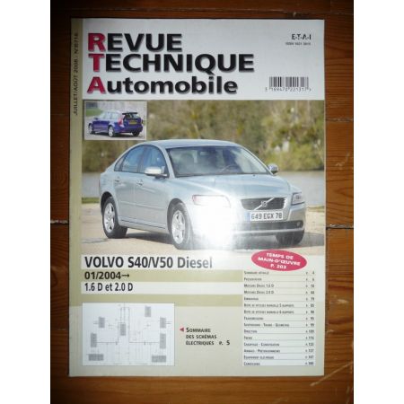S40 V50 04- Revue Technique Volvo