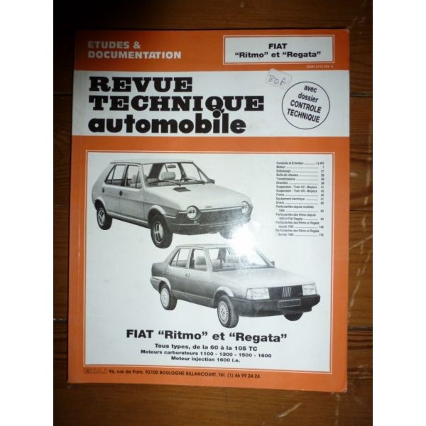 Ritmo Revue Technique Fiat