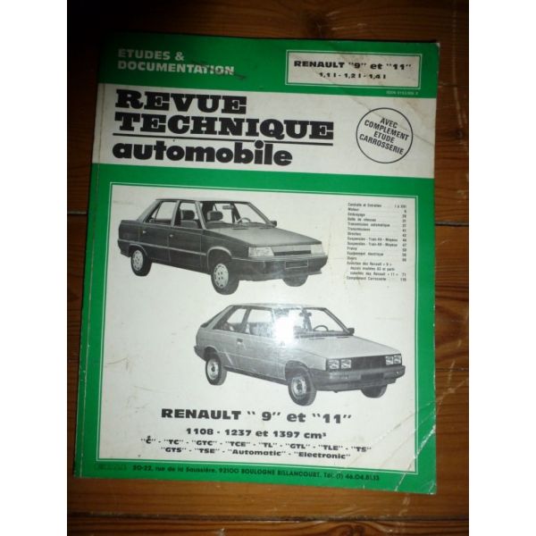R9 R11 Revue Technique Renault