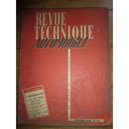 VEDETTE Revue Technique Simca Talbot