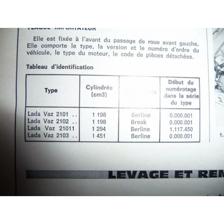 LADA 2101, 21011, 2102, 2103, 2105, 2106 - RRTA0360.2 Revue Technique Lada