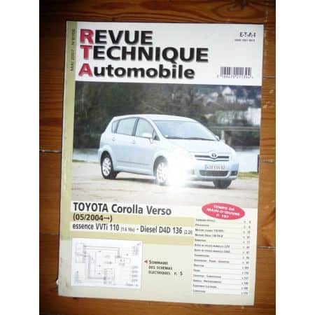 Corolla Verso 04- Revue Technique Toyota