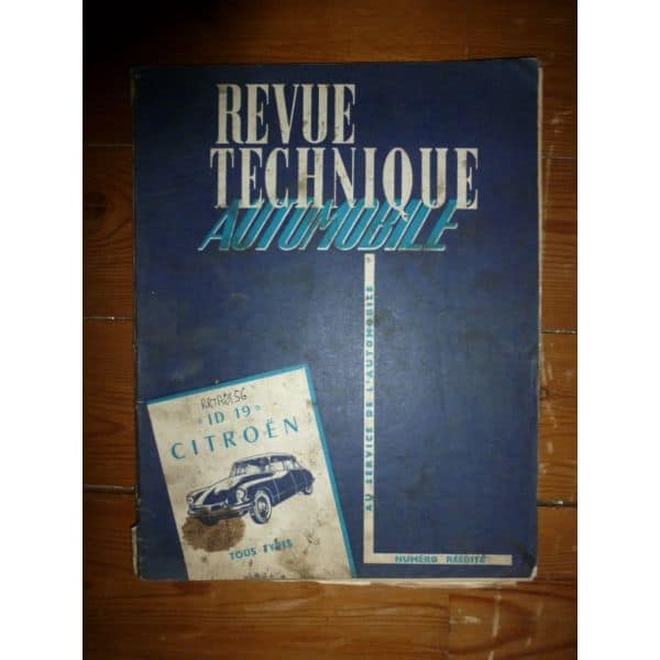 ID 19 57-59 Revue Technique Citroen