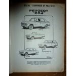 204 Revue Technique Peugeot