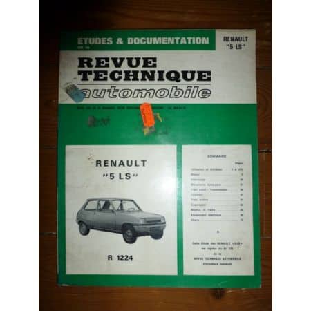 R5 LS Revue Technique Renault