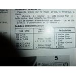 Ritmo Regata Revue Technique Fiat