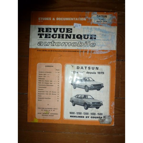 Cherry 79- Revue Technique Datsun