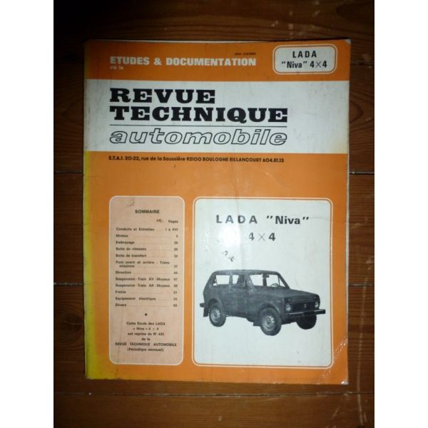 Niva Revue Technique Lada