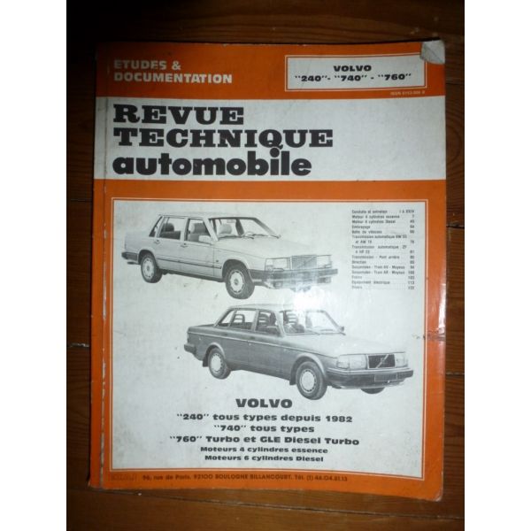 240 740 760 Revue Technique Volvo