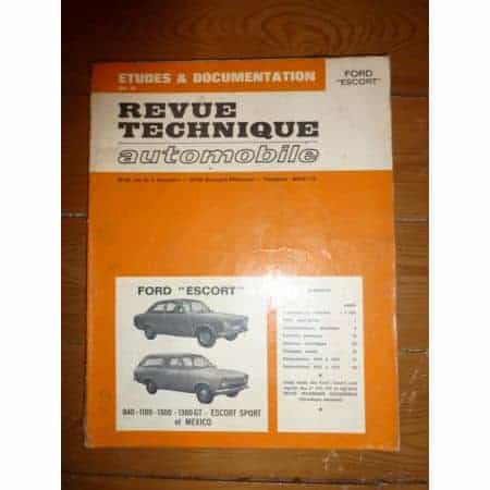 Escort Revue Technique Ford