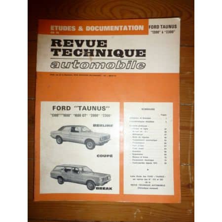 Taunus Revue Technique Ford