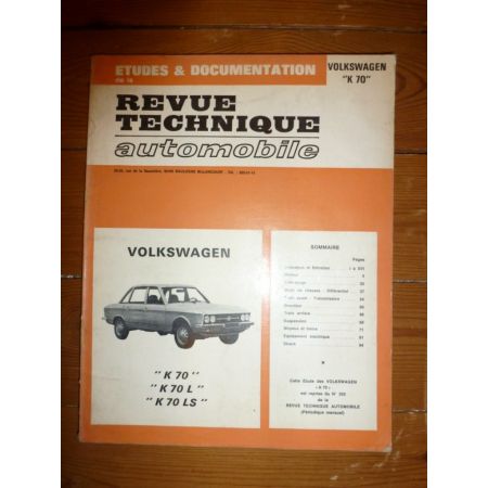 K70 Revue Technique Volkswagen