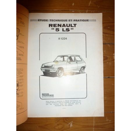 R5 -79 Revue Technique Renault