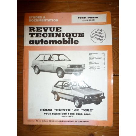 Fiesta XR2 Revue Technique Ford