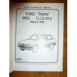 Fiesta 84- Revue Technique Ford