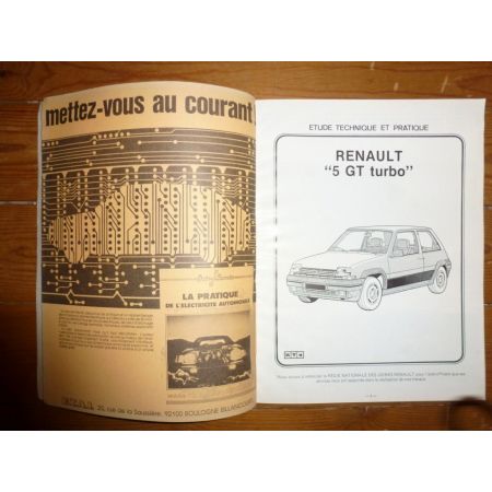 R5 GT Turbo Revue Technique Renault