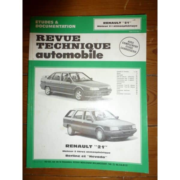 R21 2l Revue Technique Renault