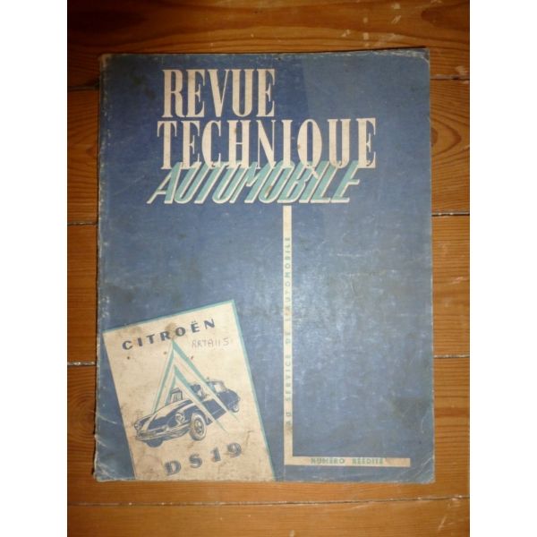 DS 19 Revue Technique Citroen