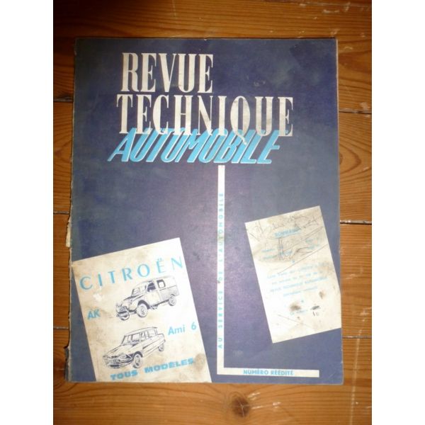 AMI 6 AK Revue Technique Citroen