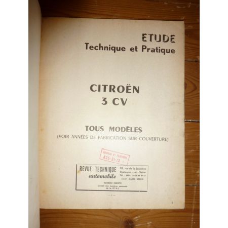 AMI 6 AK Revue Technique Citroen