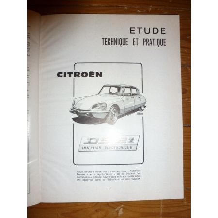 DS21 IE Revue Technique Citroen