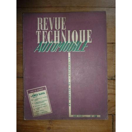 Vedette Revue Technique Simca Talbot