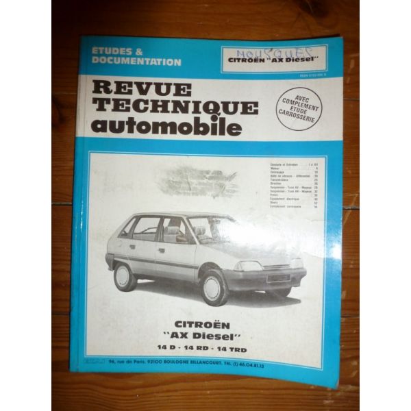 AX 14 Die Revue Technique Citroen