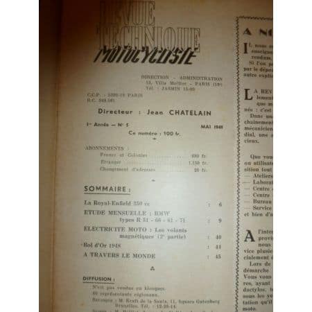 R51 R61 R66 R71 Revue Technique moto Bmw