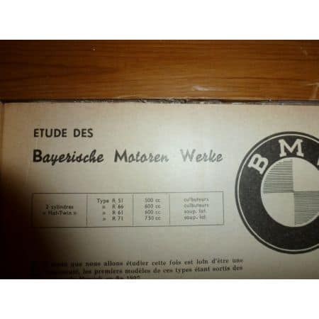R51 R61 R66 R71 Revue Technique moto Bmw
