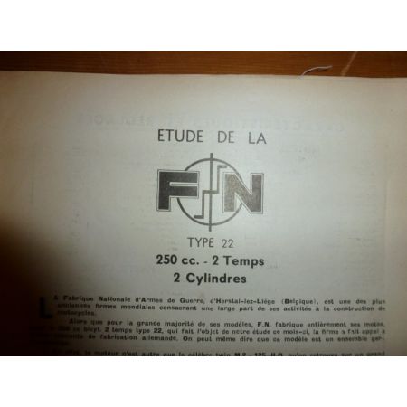 Type 22 250 Revue Technique moto Fn