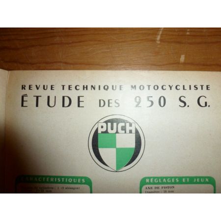 250SG Revue Technique moto Puch