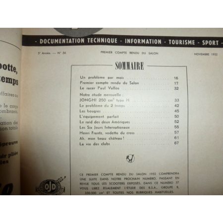 250 H Revue Technique moto Jonghi