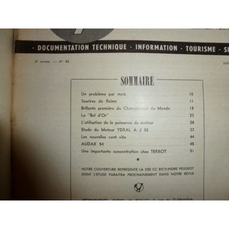 AJ55 Revue Technique moto Ydral