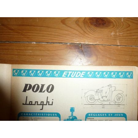 POLO JONGHI Revue Technique moto Jonghi