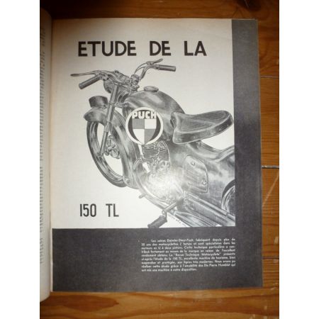 150TL et 125TL Revue Technique moto Puch