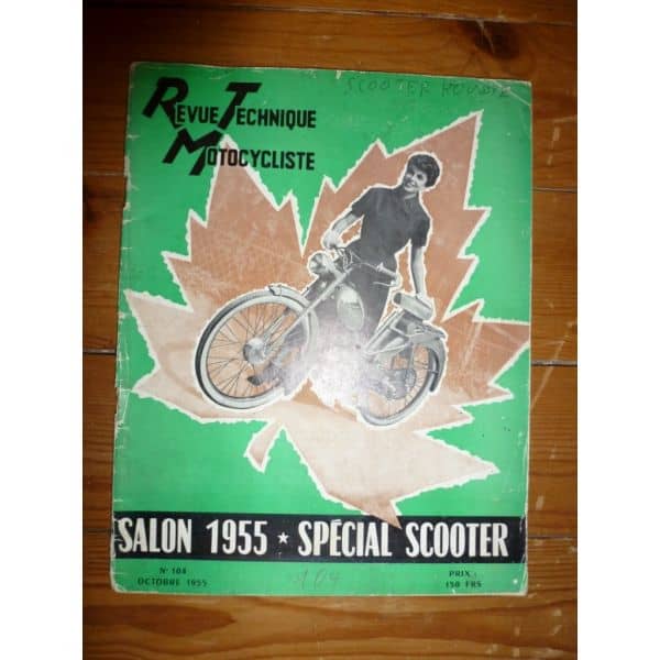 Scooter PP Revue Technique moto Roussey