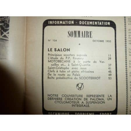 Scooter PP Revue Technique moto Roussey