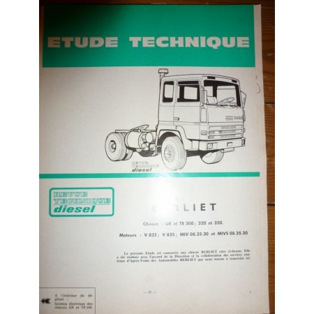 GR TR 300 320 350 Revue Technique PL Berliet