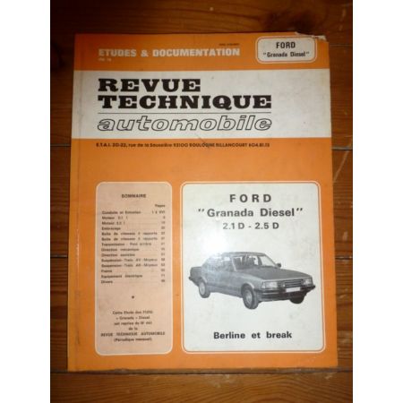 Granada Die Revue Technique Ford