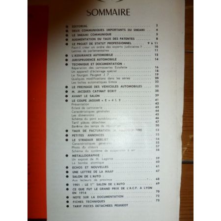 Salon 1965 Revue Technique