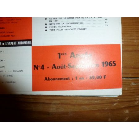 Salon 1965 Revue Technique