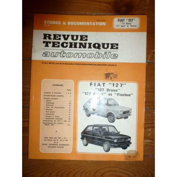 127 Fiorino Revue Technique Fiat