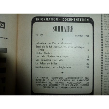 Twin Ts Types Revue Technique moto Norton