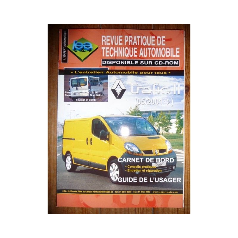 Télécharger Revue Technique Renault Trafic 2 Gratuit