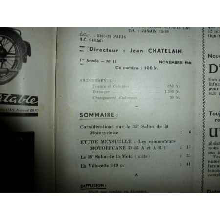 D45A AB1 Revue Technique moto Motobecane