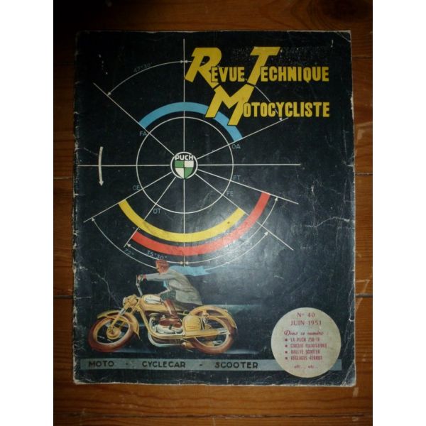 250TF Revue Technique moto Puch