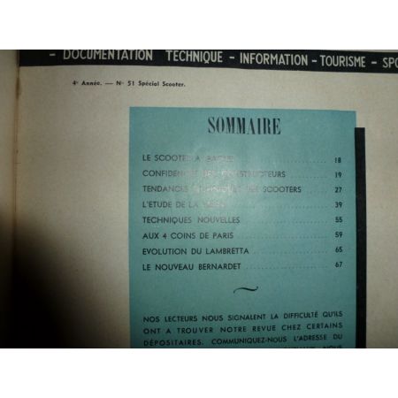 Vespa Revue Technique moto