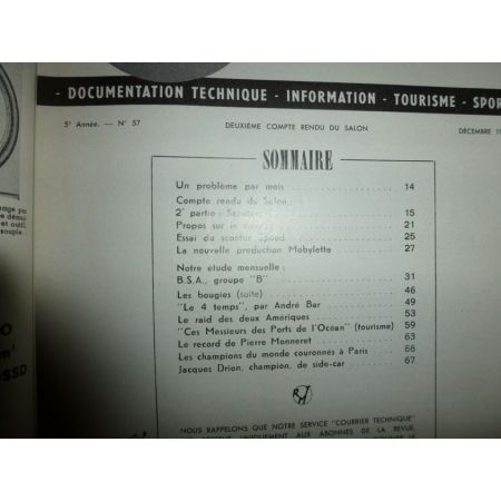 Groupe B Revue Technique moto Bsa