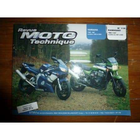 ZRX1100 YZF R6 Revue Technique moto Kawasaki Yamaha