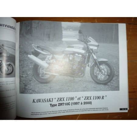 ZRX1100 YZF R6 Revue Technique moto Kawasaki Yamaha